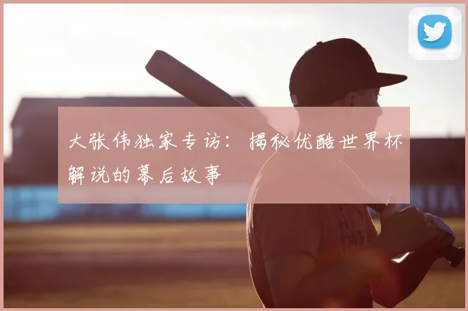 大张伟独家专访：揭秘优酷世界杯解说的幕后故事