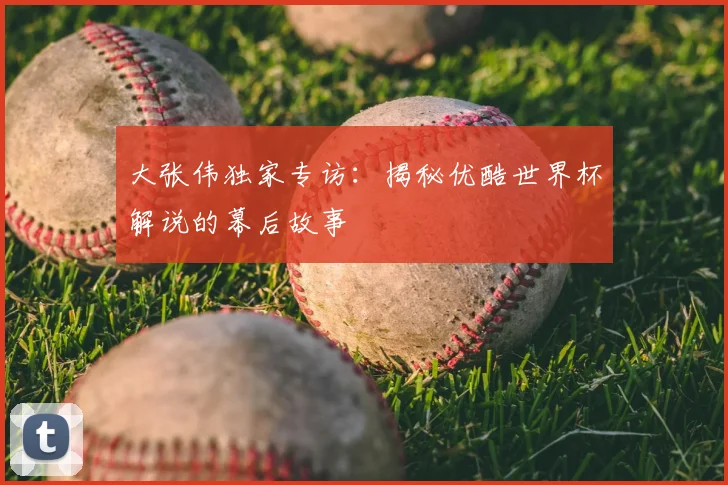 大张伟独家专访：揭秘优酷世界杯解说的幕后故事